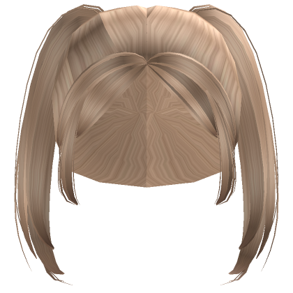 Preppy Hibiscus Girl Bubble Ponytail (Blonde)'s Code & Price - RblxTrade