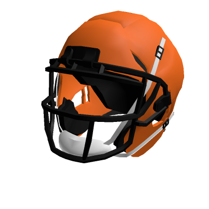 Orange Football Helmet s Code Price RblxTrade