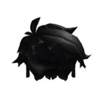 Black Messy Front Swoop - Roblox  Rambut hitam, Rambut anime, Rambut
