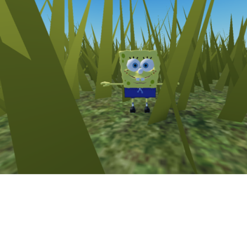 Find Spongebob in the Grass