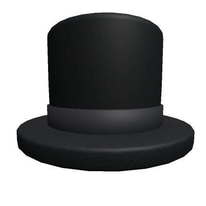 Roblox Item black top hat