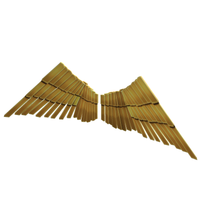 Wonder Woman's Golden Armor - Golden Wings