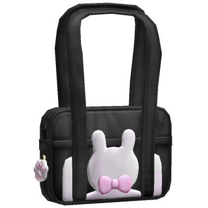Black Bunny Backpack  Roblox Item - Rolimon's
