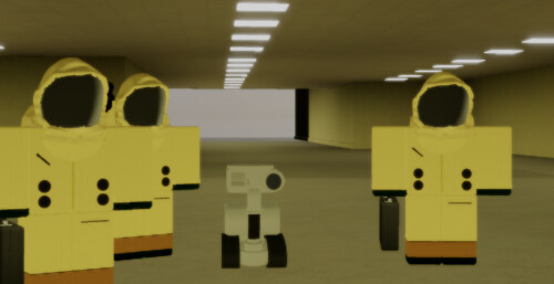 I Built The Backrooms In Roblox SCP 3008! 
