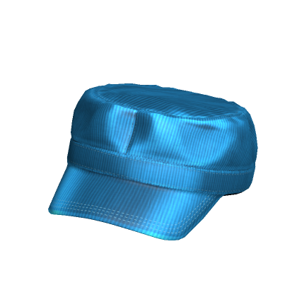 Aesthetic Y2K Star Cadet Cap (Only-Skyblue) | Roblox Item - Rolimon's