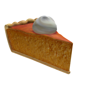 Roblox Item Slice of Pumpkin Pie