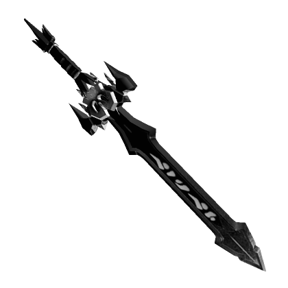 Frozen Fear Sword (Black) | Roblox Item - Rolimon's