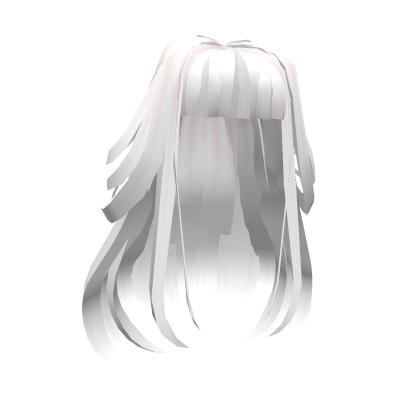 Roblox Item Straight White Hair