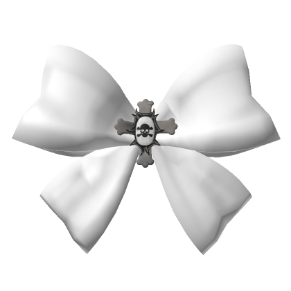 White bow tutu skirt sale roblox