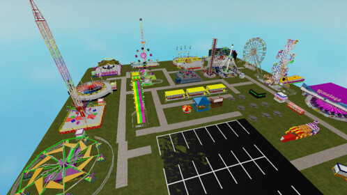 Fun Fair 3!!! NOVOS PASSEIOS - Roblox