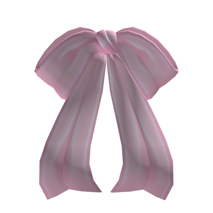 Giant Preppy Hair Bow Pink's Code & Price - RblxTrade