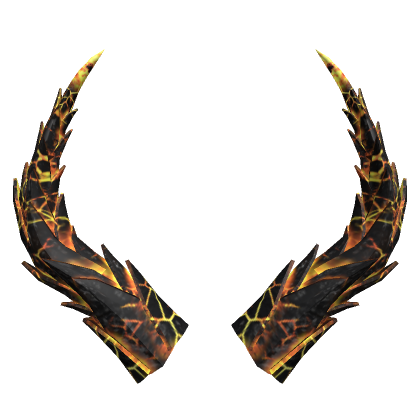 Roblox Item Horns of the Fire Wyvern