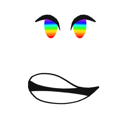 Roblox rainbow sale face