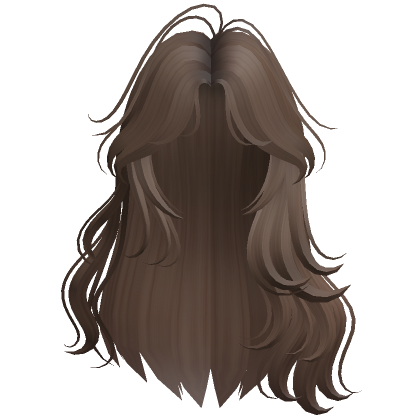 Brown Flowy Hair - Roblox  Black hair roblox, Flowy hair, Brown hair roblox