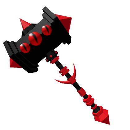 Roblox Item Evil Red Eye Hammer