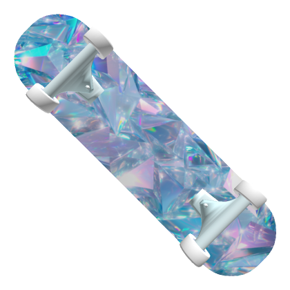 Holographic Crystal Diamond Skateboard | Roblox Item - Rolimon's