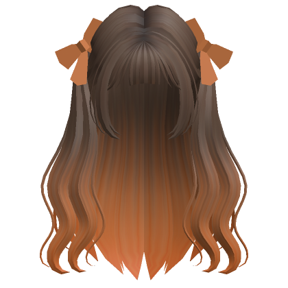 Cute Bow Hair Beige  Roblox Item - Rolimon's