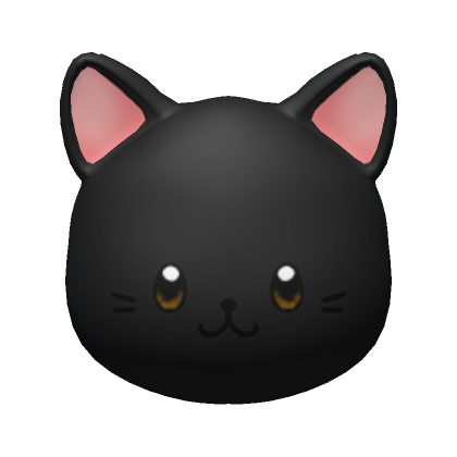 Roblox Item Black Cat Mask 