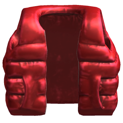 Red Puffer Jacket Vest | Roblox Item - Rolimon's