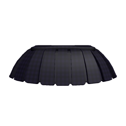 Roblox Item Mini Tennis Skirt Plaid - Dark Blue
