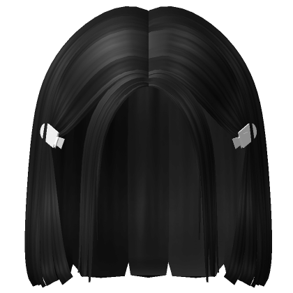 Roblox Item Cheap Anime Girl Hair (Black)