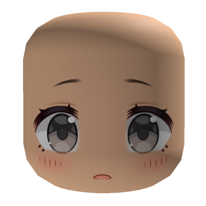 Soft Brown Eyed Anime Face's Code & Price - RblxTrade