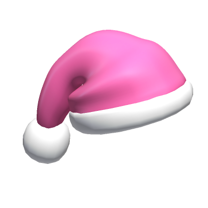 Pink online santa hat