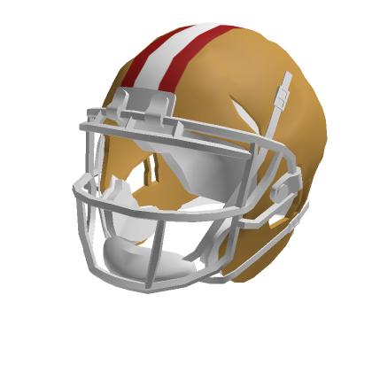 Roblox golden shop football helmet