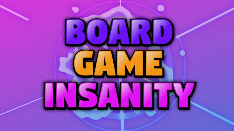 Game Board Insanity Banner