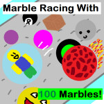 Marble Racing With 100 Marbles!
