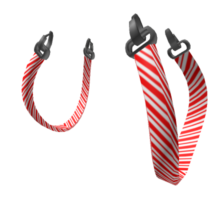 Roblox Item Candy Cane Hanging Suspenders (3.0)