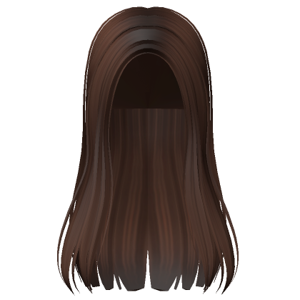 Aesthetic Long Brown Hair's Code & Price - RblxTrade
