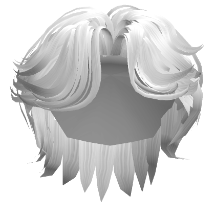 Wavy Beret Hair White  Roblox Item - Rolimon's