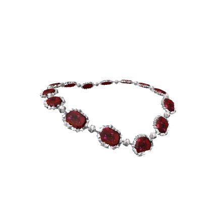 Fancy on sale ruby necklace