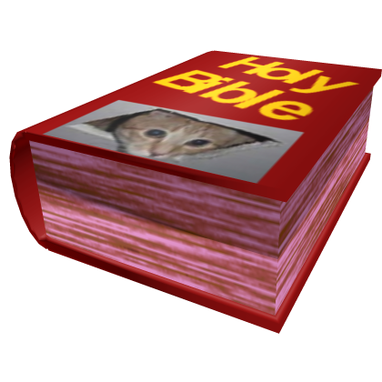 Roblox Item The Lolcat Bible