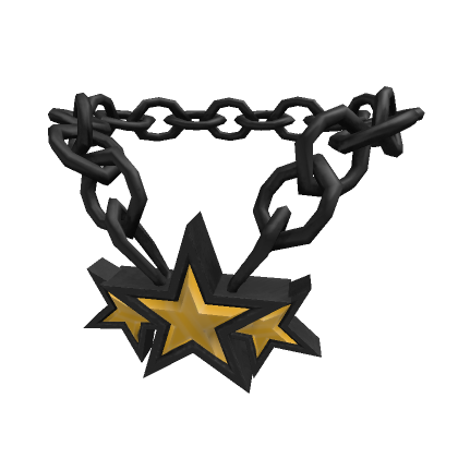 Y2k Black Star Necklace  Roblox Item - Rolimon's