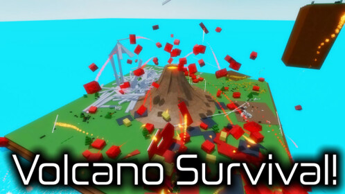 Supervivencia del Volcán - Roblox