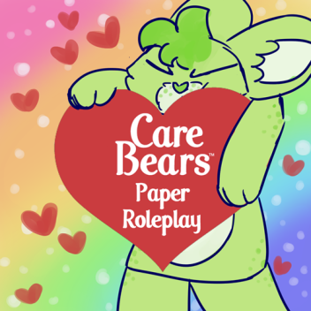 Pflege-Bären Papier-Rollenspiel