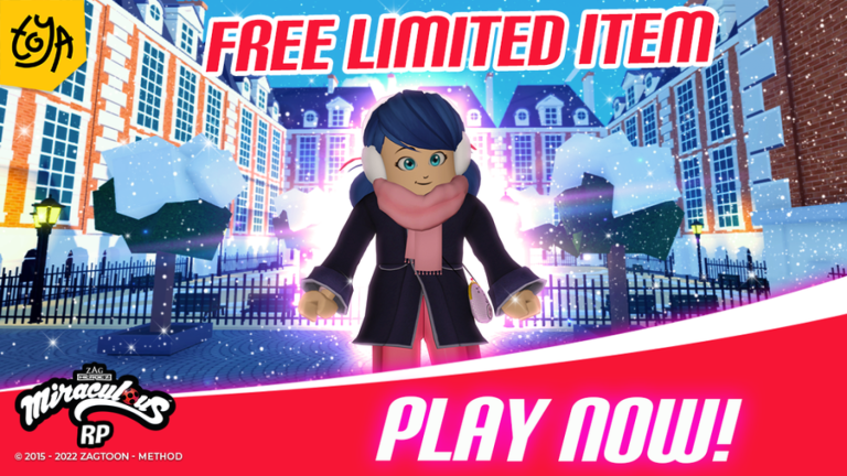 FREE LIMITED] Miraculous™ RP: Ladybug & Cat Noir - Roblox