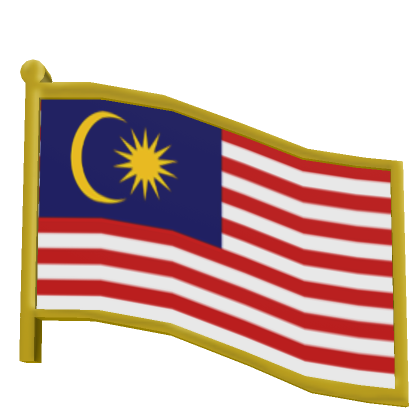 Roblox Item Malaysia Flag Pinned 1.0