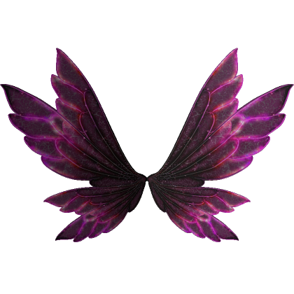 Dark Bioluminescent Pink Butterfly Fairy Wings | Roblox Item - Rolimon's
