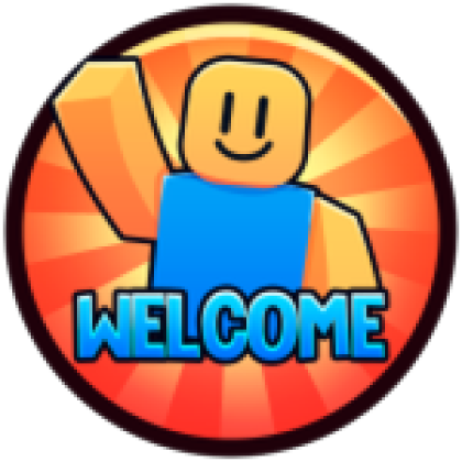 Welcome Badge - Roblox