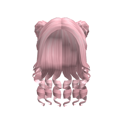 Chestnut Bun - Roblox Bacon Hair Girl - Free Transparent PNG
