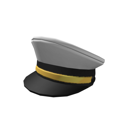 Roblox Item White Naval Dress Cap
