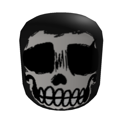 Roblox Item Homemade skull mask