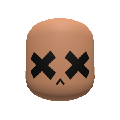 Cute Simple Dead Face - Roblox