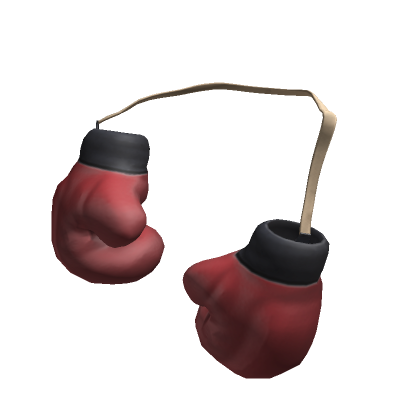 Roblox Item Fury Red Boxing Gloves