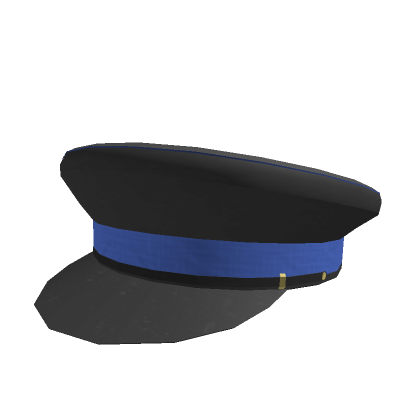 Blue Officer Cap's Code & Price - RblxTrade
