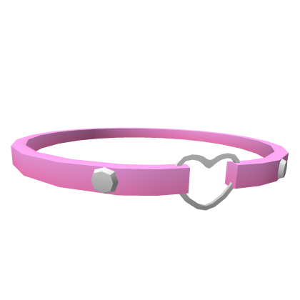 Roblox Item Heart Collar / R15 Small (Pink)