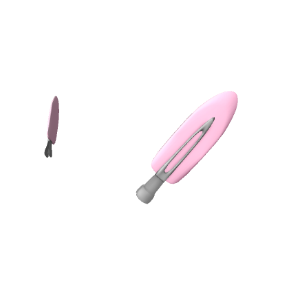 Roblox Item Pink Popsicle Hairclips